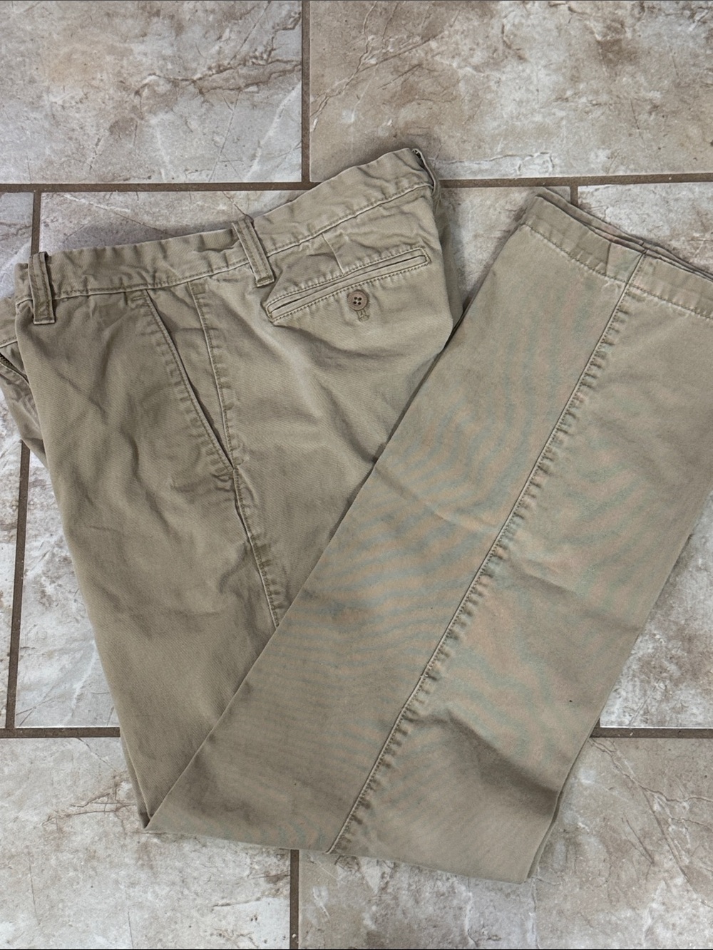 Men's Classic Khaki Chino Pants - Neutral Khaki